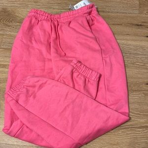 Hot pink Zara joggers/sweatpants